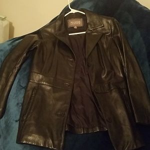 Leather Coat